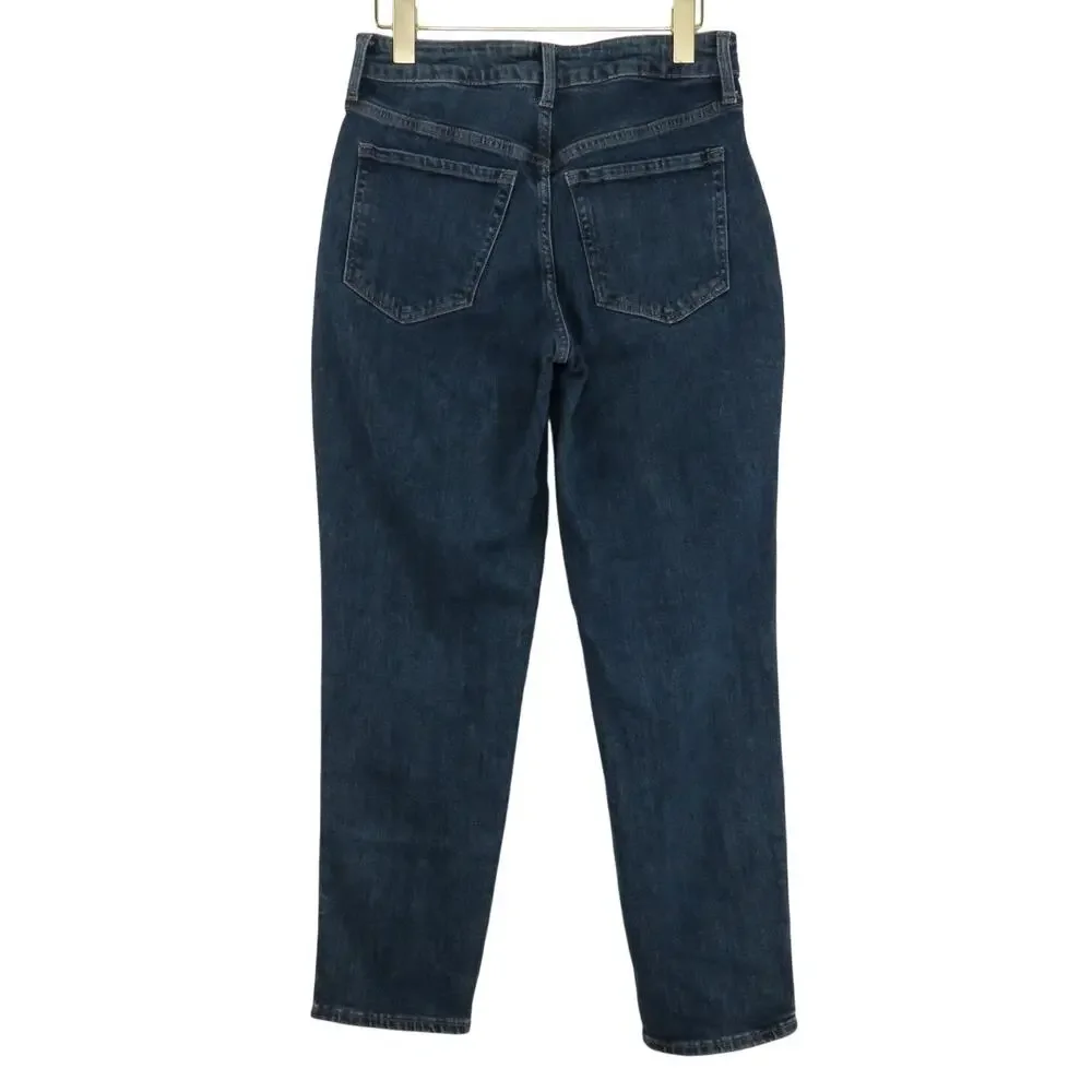 Old Navy High-Rise O.G. Straight Secret-Smooth Pockets Utility Jeans Size 4